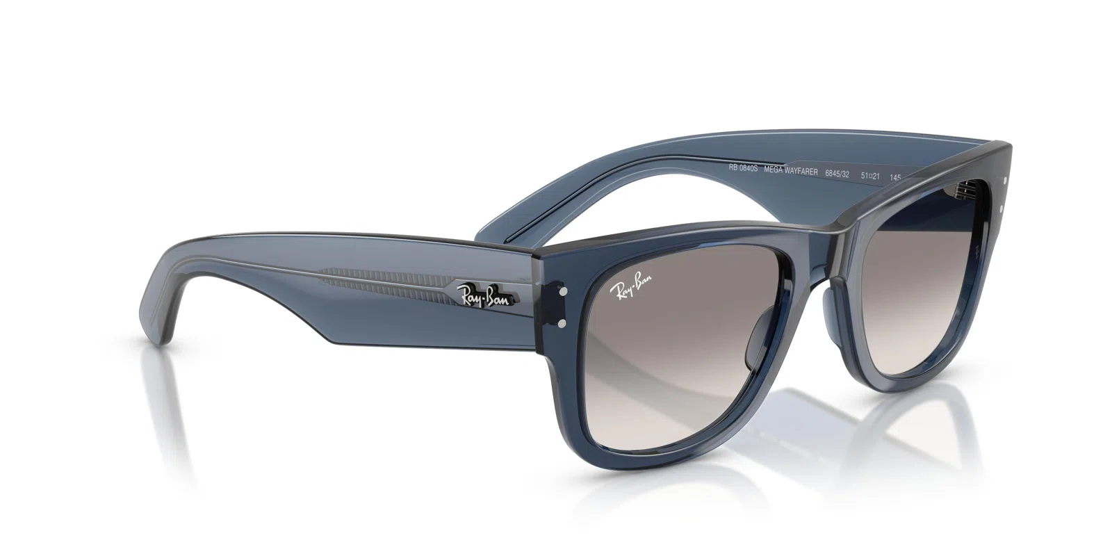 Ray-Ban Mega Wayfarer 0840S Sunglasses - view 81